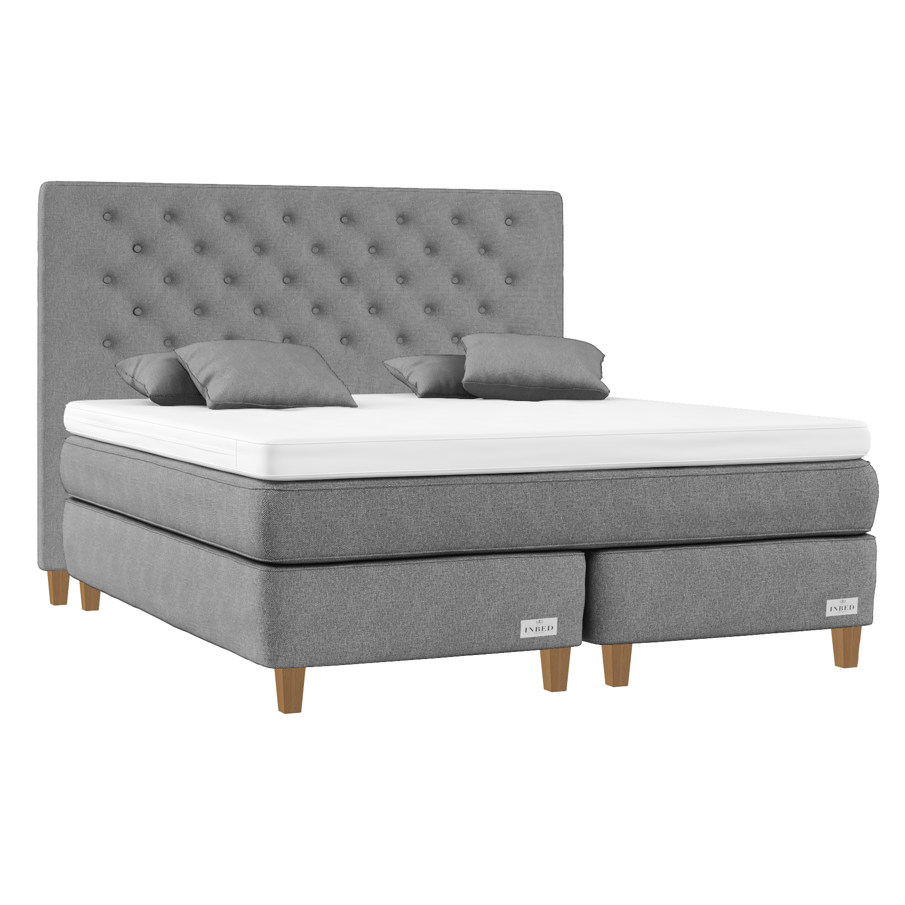 InBed Sweden Kontinentalsäng Model No.2 180x210 - No2180210